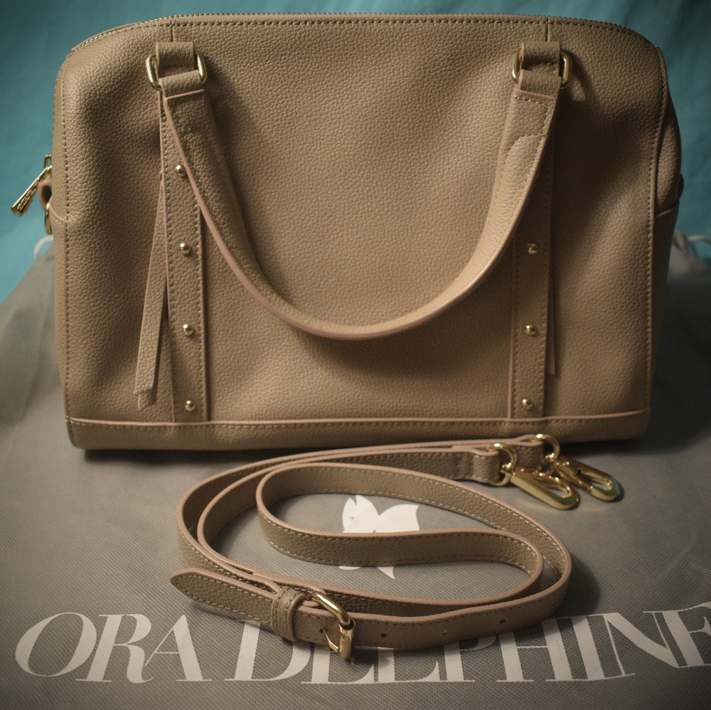 Ora Delphine Louisa Satchel Purse NEW